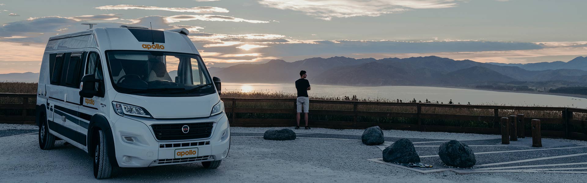 Rental campervan in New Zealand